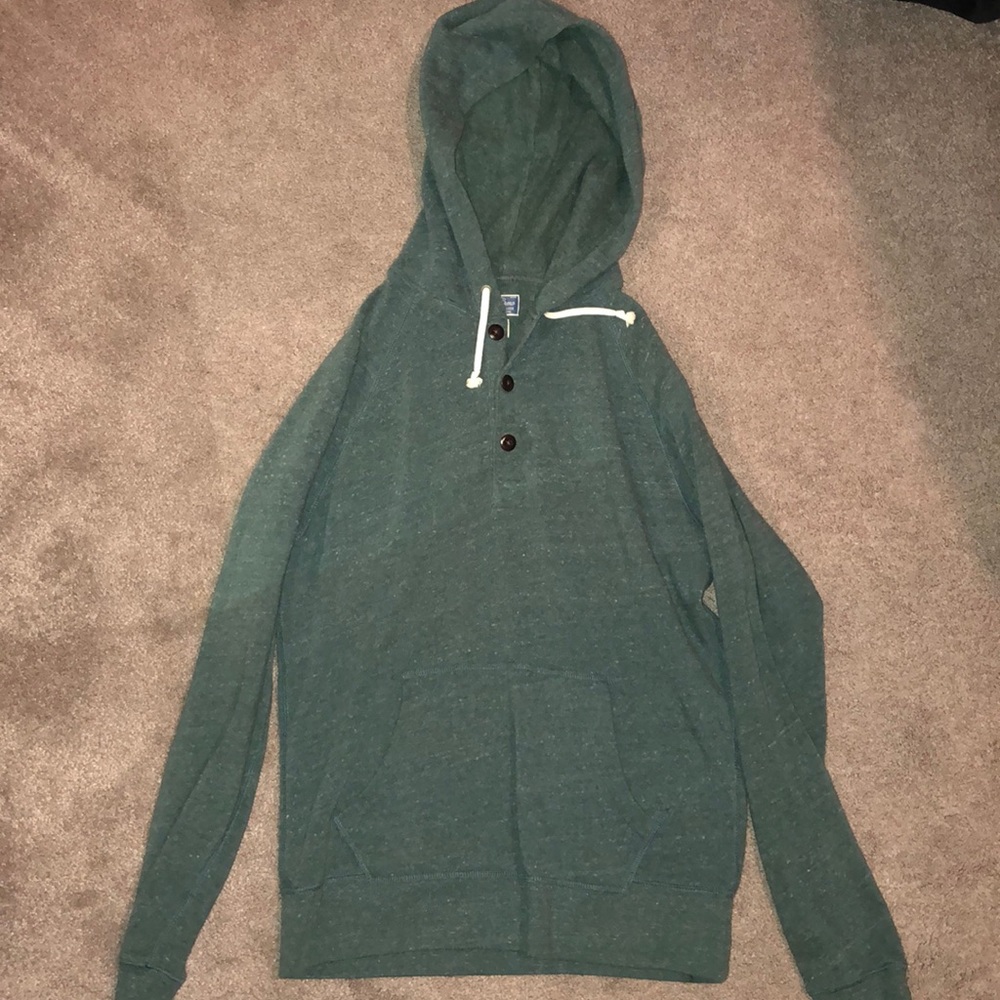 J Crew Men’s Henley Hoodie
